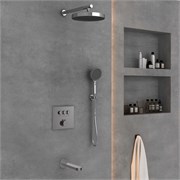 VINCEA Душевой комплект Inspire VSFW-431I2CH встраиваемый, хром VSFW-431I2CH
