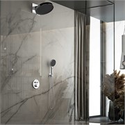 VINCEA Душевой комплект Inspire VSFW-3I22MT3CH встраиваемый, термостатический, двухрежимный, хром VSFW-3I22MT3CH