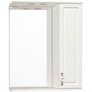 STYLE LINE Зеркальный шкаф Олеандр-2 65/С, рельеф пастель ЛС-00000202