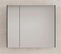 STYLE LINE Зеркальный шкаф "ЛИМА 80" эмаль, графит ЛС-00002345