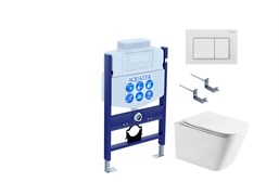 SET AQUATEK ЛИБРА T-TDI004 рама Standard INS-0000018+унитаз AQ1505T-00 с тонким сиденьем soft-close+крепление KKI-0000002 +кнопка TDI-0000004 SET AQUATEK ЛИБРА T-TDI004