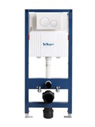 BELBAGNO Инсталляция для подвесного унитаза в комплекте с кнопкой смыва BB-101-M-BC BB-101-M-BC