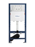 BELBAGNO Инсталляция для подвесного унитаза, сборная из двух частей, фронтальное управление для механической кнопки BB-109-M-C, 500x165x1125 BB-109-M-C