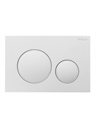 BELBAGNO Кнопка смыва BB-17C-BL, белый глянец BB-17C-BL
