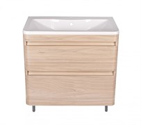 STYLE LINE El Fante Atlantica El Fante Тумба напольная "Атлантика 80", Люкс ясень перламутр, PLUS ЛС-00000688