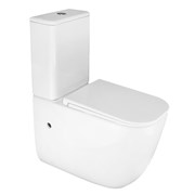 AZARIO Riano Унитаз-компакт 355х620х790 напольный, безободковый, слив 