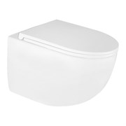 AZARIO Terso Унитаз подвесной 495x360x370 безободковый, слив 