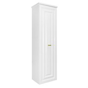 AZARIO Пенал подвесной LAURA 400х330х1350 правосторонний, белый глянцевый, фурнитура золото (CS00097627) CS00097627