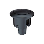 IDDIS Кнопка слива для арматуры, 2-ур 38 мм черный матовый (92038MB2AR) 92038MB2AR