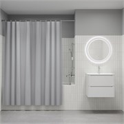 IDDIS Штора для ванной, 200x180 см, PE, серый, , P10PE18i11 P10PE18i11