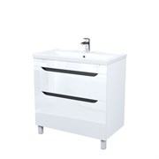 IDDIS Тумба с умывальником, напольная, 80 см, белый, Ray, , RAY80WFi95K RAY80WFi95K