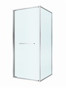 CEZARES Lux Душевой уголок квадратный двери раздвижные размер 80x80 см, цвет профиль - хром / стекло - прозрачное LUX-A-FS-1-80-C-CR