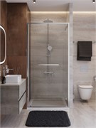 CEZARES Lux Душевая дверь в нишу раздвижная ширина 100 см, цвет профиль - хром / стекло - прозрачное LUX-B-FS-1-100-C-CR