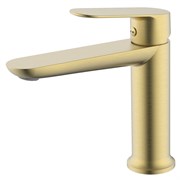 AZARIO Cмеситель для раковины Alanti керамический картридж, золото матовое (AZ-K1032MG) AZ-K1032MG