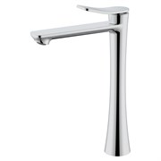 AZARIO Cмеситель для раковины-чаши Escaro высокий, керамический картридж, хром (AZ-K9074) AZ-K9074