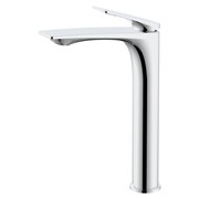 AZARIO Cмеситель для раковины-чаши Lursy высокий, керамический картридж, хром (AZ-K9049) AZ-K9049