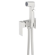 AZARIO Гигиенический душ Graves со смесителем, керамический картридж, скрытый монтаж, шланг 150 см, сатин (AZ-KFX03BN) AZ-KFX03BN