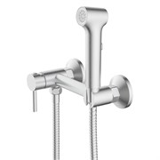 AZARIO Гигиенический душ Dies со смесителем, керамический картридж, шланг 150 см, сатин (AZ-KFX04BN) AZ-KFX04BN