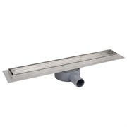 AZARIO Душевой лоток 550 мм, D40(50), решетка из нержавеющей стали 