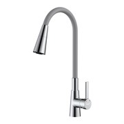 ROSSINKA Z Смеситель для кухни с гибким поворотным изливом (Z35-39-Gray) Z35-39-Gray