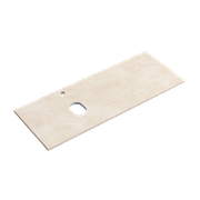 SANCOS Столешница для ванной комнаты 1200х460, цвет kreman, арт. TT120A2XL, левая TT120A2XL