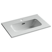 CERAMICA NOVA CN7025 Раковина мебельная накладная Compact 610x395x170, цвет белый CN7025