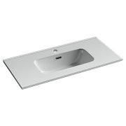CERAMICA NOVA CN7026 Раковина мебельная накладная Compact 810x395x170, цвет белый CN7026