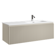 SANCOS Тумба подвесная Snob R 1.0 995х445х406, c одним ящиком оснащенным доводчиками, Beige Soft , арт.SNR1.0100RCE SNR1.0100RCE