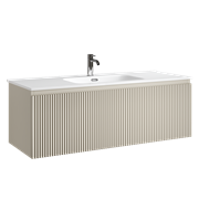 SANCOS Тумба подвесная Snob R 1.0 1195х445х406, c одним ящиком оснащенным доводчиками, Beige Soft , арт.SNR1.0120CE SNR1.0120CE