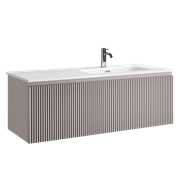 SANCOS Тумба подвесная Snob R 1.0 1195х445х406, c одним ящиком оснащенным доводчиками, Doha Soft , арт.SNR1.0120RSM SNR1.0120RSM