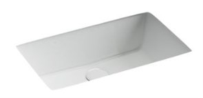 CERAMICA NOVA Раковина встраиваемая снизу Era 525x345x175мм, c отверстием слива - перелива белый, арт.CN15004 CN15004