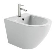 CERAMICA NOVA Биде подвесное Alba с крепежом для скрытого монтажа белый CN11006 CN11006