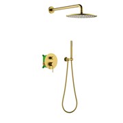 TIMO Душевая система встроенная Saona золото шлифованное (SX-2369/20SM) SX-2369/20SM