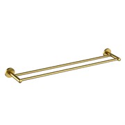 TIMO Полотенцедержатель двойной Saona золото шлифованное (13056/20) 13056/20