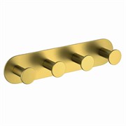 TIMO Вешалка-4 крючка Saona золото шлифованное (13015/20) 13015/20