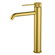 TIMO Смеситель для раковины-чаши Saona золото шлифованное (2411/20F) 2411/20F