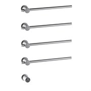 TIMO Полотенцесушитель электрический, встроенный Saona никель (040/13SM) 040/13SM