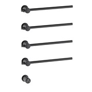 TIMO Полотенцесушитель электрический, встроенный Saona черный (040/03SM) 040/03SM