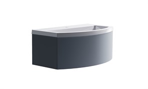 ASTRA-FORM Нижний шкаф Венеция2.0 100 с 1 ящиком серо-голубой (NCS S 3005-R80B матовый) + Раковина 