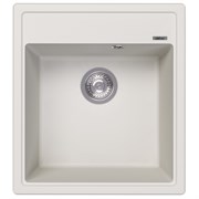 ABBER Кухонная мойка Quarz AQ2901W белый AQ2901W