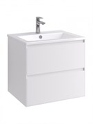 AQUATON Тумба под раковину Люмин 60 белый матовый 1A293901A52B0 1A293901A52B0