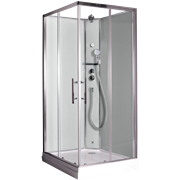 TIMO Premium ILMA 109 душевая кабина с крышей, хамам и стульчиком 90*90*222 ILMA109-roof-109-T-STILMA-T-CH/C