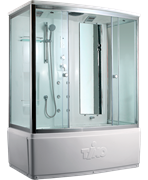 TIMO Lux T-7770 NEW душевая кабина 170*88*220, турецкая баня хамам T-7770NEW-T-STUN