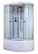 TIMO Standart T-6620 Silver Fabric L душевая кабина (120*85*220), турецкая баня хамам T-6620SFL-T-STUN