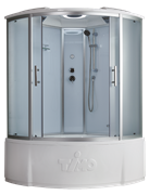 TIMO Standart Т-6655 Silver F душевая кабина (150*150*220), турецкая баня хамам T-6655SF-T-STUN