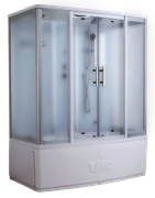 TIMO Standart T-6670 Silver Fabric душевая кабина (170*88*220), турецкая баня хамам T-6670SF-T-STUN