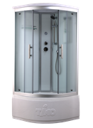 TIMO Standart T-6690 Silver Fabric душевая кабина (90*90*220), турецкая баня хамам T-6690SF-T-STUN