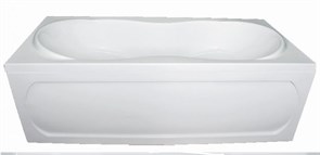 1MARKA Dinamica Ванна прямоугольная, с рамой и панелью, белая, 180х80