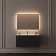 SANCOS Square 2.0 Зеркало для ванной комнаты 1000х700 led подсветка 2700K/4000K/5000K SQ2.1000 SQ2.1000