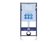 AQUATEK SET БЕТТА-071 4в1 (рама Standard INS-0000012+ кркпеж KKI-0000002+клавиша KDI-0000071+унитаз БЕТТА AQ1253W-00 с тонким сиденьем sc) SET AQUATEK БЕТТА-071 4в1